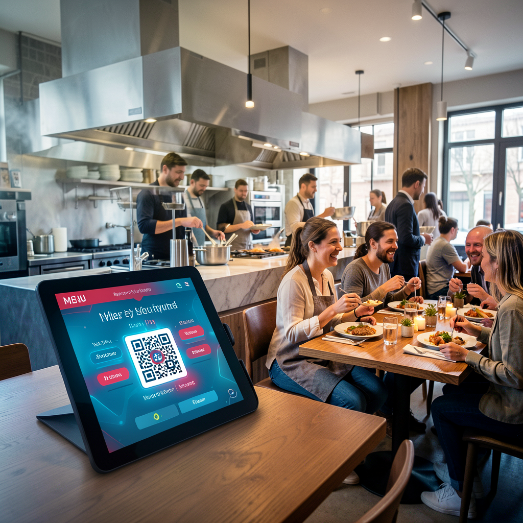 Restoranlar için QR Menülerin Avantajları ve Yeni Trendler