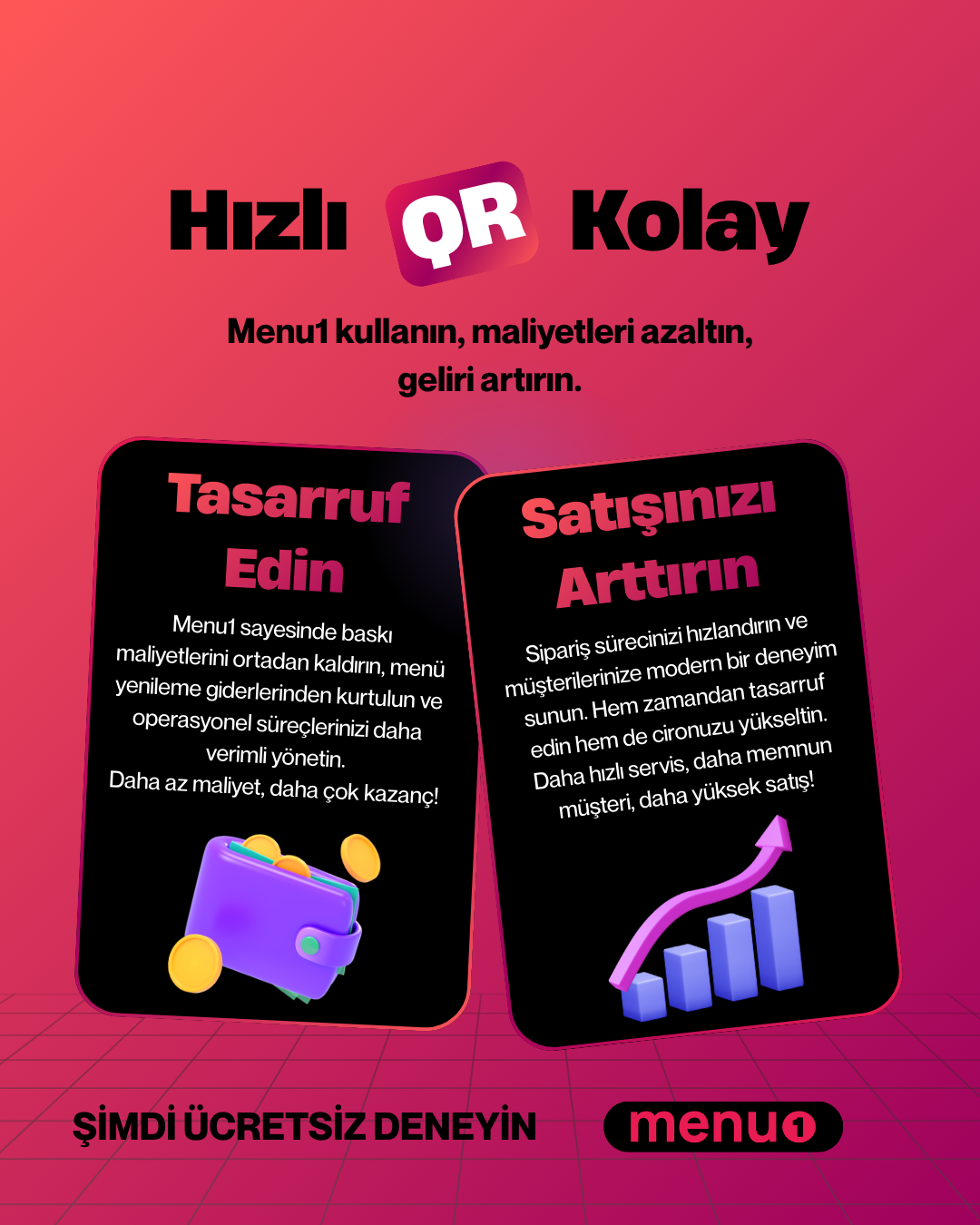 Menu1 ile Isparta QR Menü & Dijital Menü Çözümleri | Restoran ve Kafeler