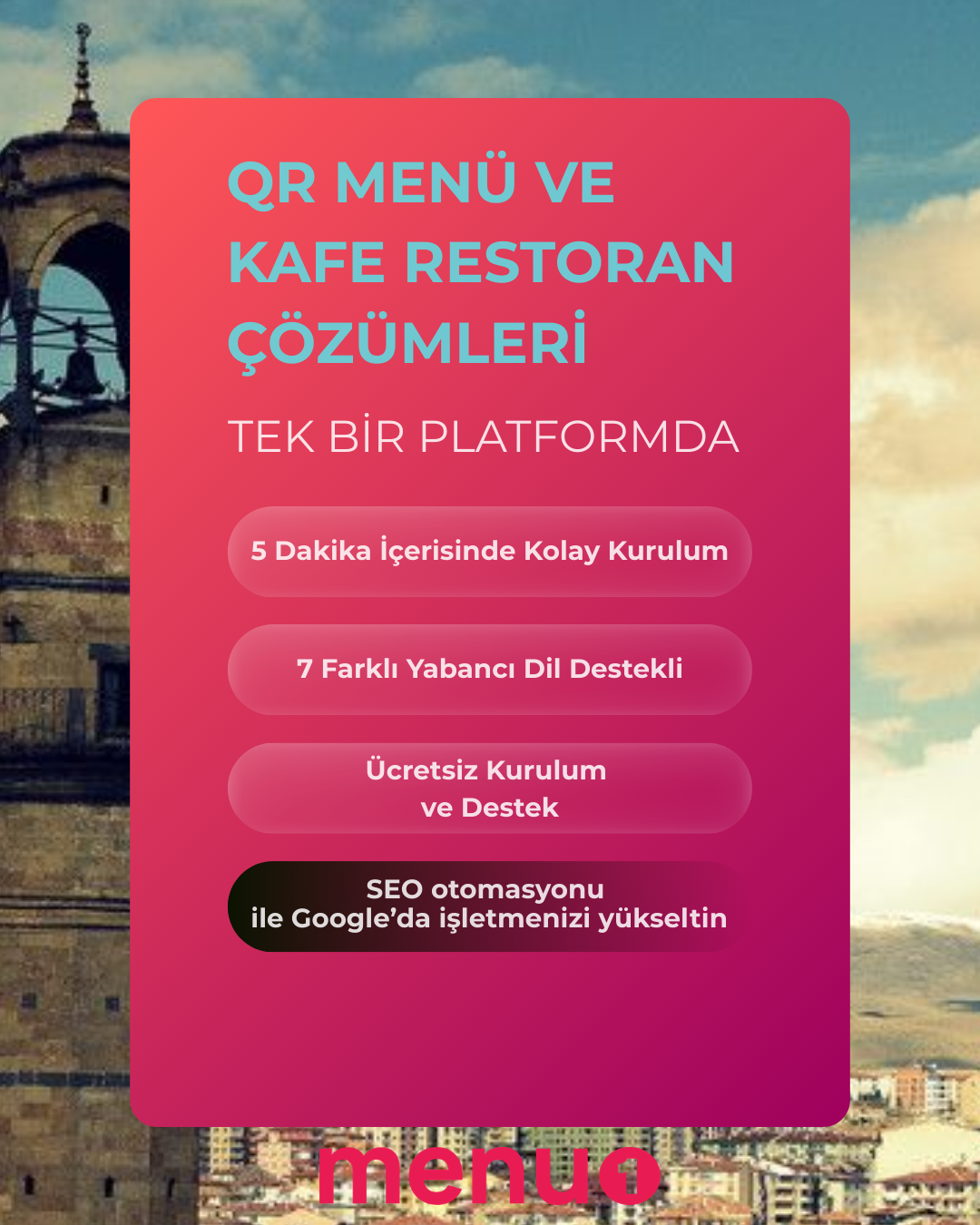 Niğde QR Menü Sistemi | Dijital Menü Çözümü Kafeler & Restoranlar